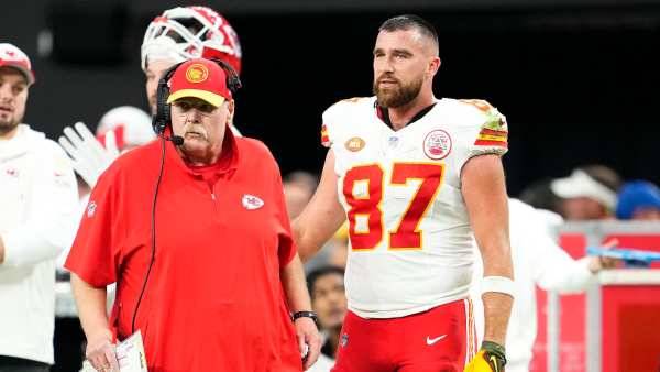 Chiefs Coach Andy Reid Dismisses Talk of Travis Kelces Dad Bod After Wedding