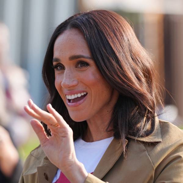 Meghan, Duchess of Sussex, takes part in the Scar Tree Walk on day three of the royal trip on April 16, 2026 in Melbourne, Australia. The Scar Tree Walk is a journey connecting traditional and contemporary Aboriginal cultures and histories of the Kulin Nation. The Duke and Duchess of Sussex are on a four-day visit to Australia, with engagements across Melbourne, Canberra and Sydney.