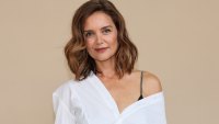 NEW YORK, NEW YORK - APRIL 14: Katie Holmes attends the gala screening of