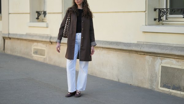 brown flat shoes
