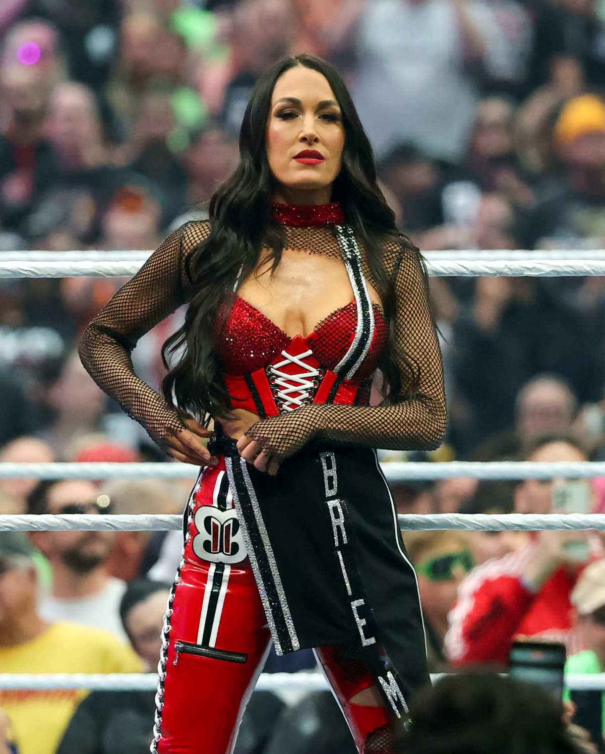 Brie Bella Addresses Her Shoulder Injury at WWE SummerSlam: ‘Don’t Let Broken Bones Stop Us’