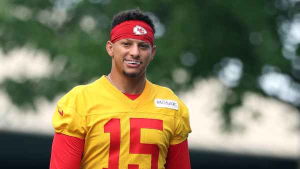 Patrick Mahomes Opens Up About Mortality Admits Hes the Old Guy at Camp