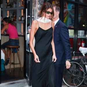 Kaia Gerber seen on Lower East Side on July 28, 2026 in New York City.