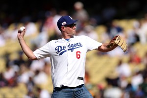 Rob Reiners Kids Throw First Pitch at Los Angeles Dodgers Game in Rare Public Outing