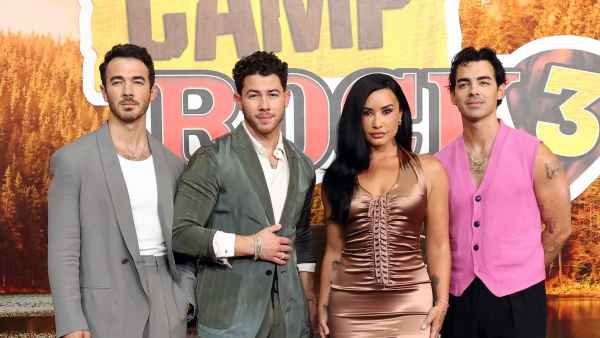 GettyImages-2289941810 Demi Lovato Reunites With Ex Joe Jonas and Jonas Brothers for Camp Rock 3