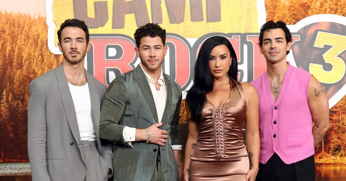 Demi Lovato Reunites With Ex Joe Jonas and the Jonas Brothers at Disney’s ‘Camp Rock 3’ Premiere Demi Lovato Reunites With Ex Joe Jonas and the Jonas Brothers at Disney’s ‘Camp Rock 3’ Premiere