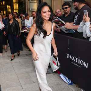 Vanessa Hudgens attends the 2026 HollyShorts Film Festival at TCL Chinese Theatre on August 13, 2026 in Hollywood, California.