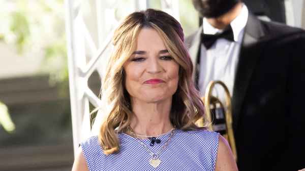 Savannah Guthrie is seen at the "Today" show summer concert series on August 20, 2026 in New York City.
