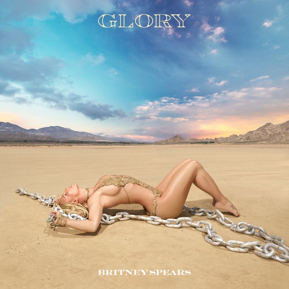 Britney Spears' "Glory" 2020 deluxe edition album cover