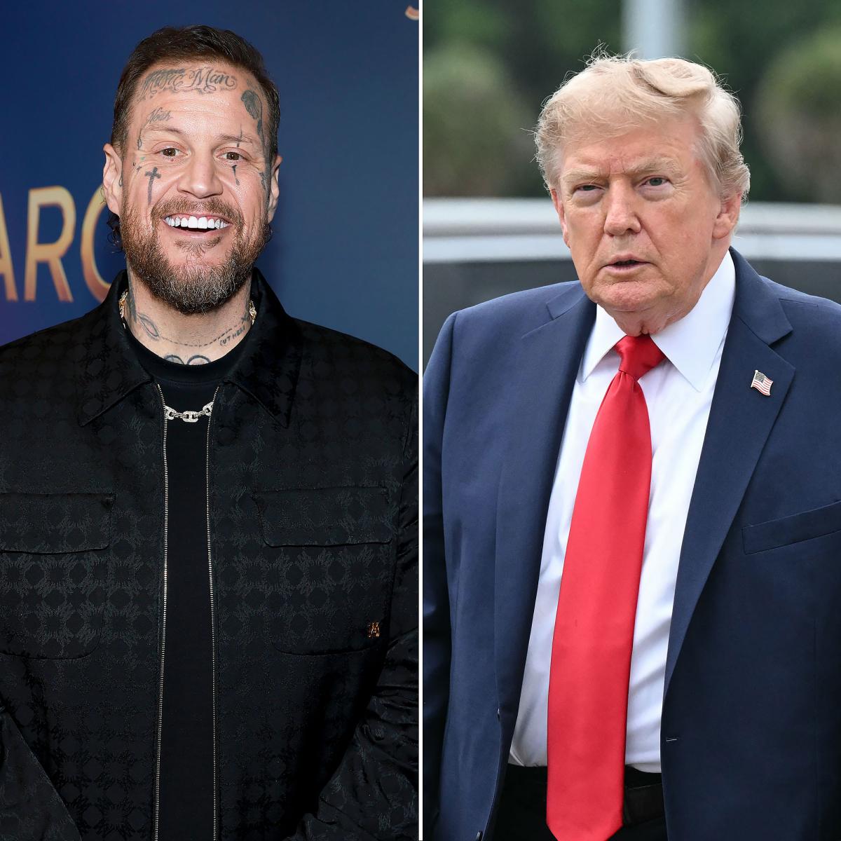 Jelly Roll Calls Trump a Fat Pig