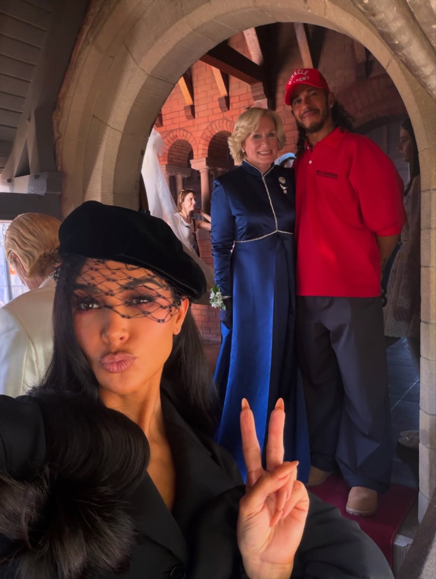 Lewis Hamilton Shares Flirty Photos With Kim Kardashian Amid Racing Recharge