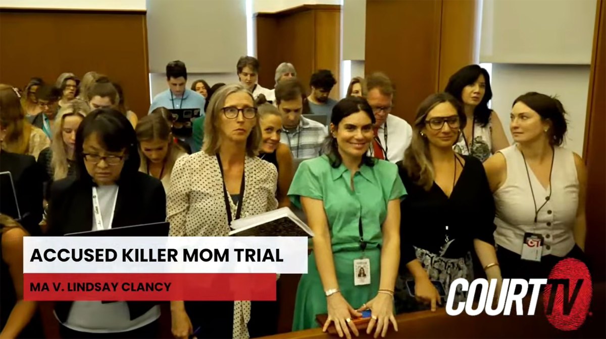 Lindsay Clancy Trial Reporter Sparks Backlash for Winking at Camera Brittany Romano