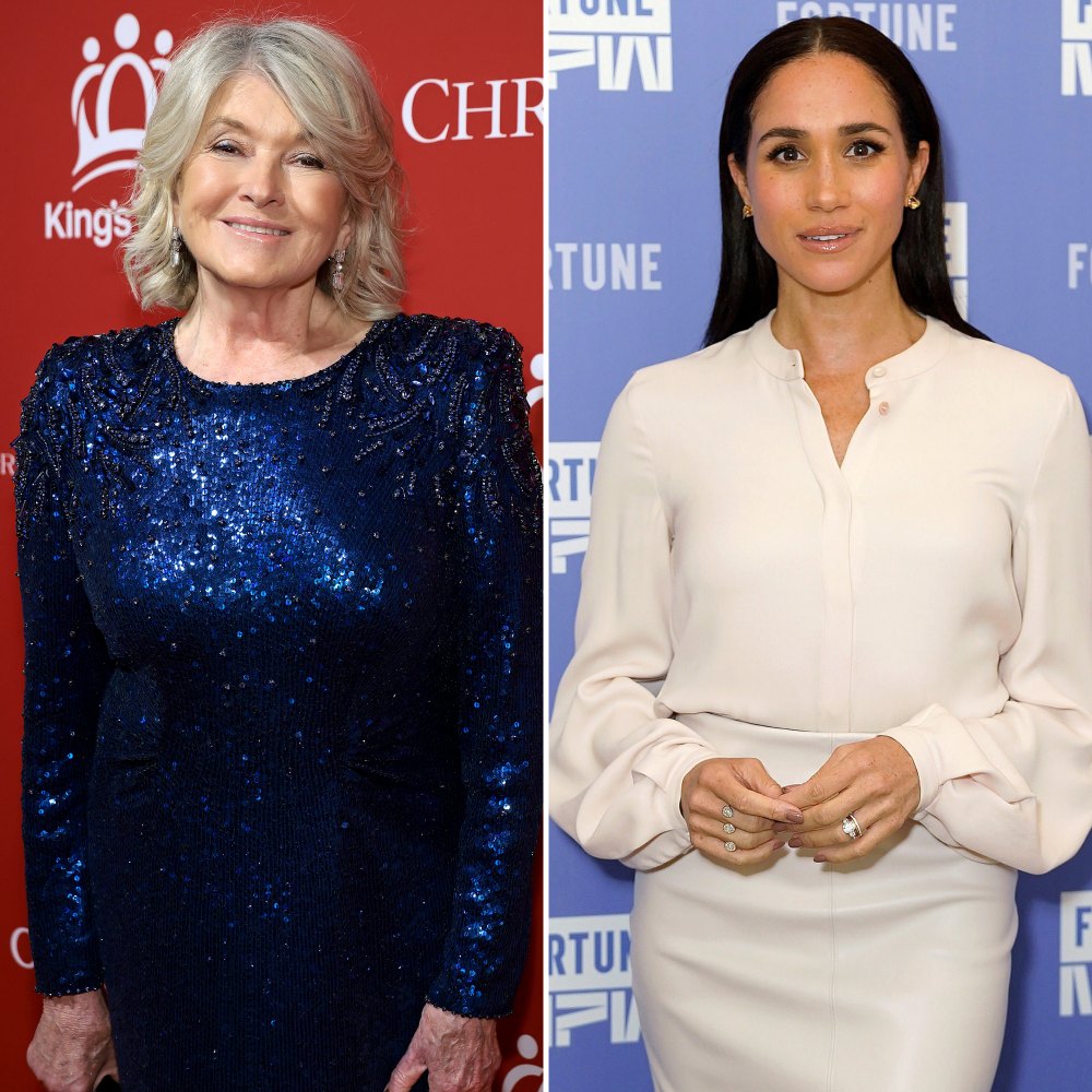 Martha Stewart Candidly Addresses Meghan Markle's Cooking Show ‘With Love, Meghan’