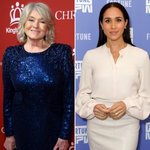 Martha Stewart Candidly Addresses Meghan Markle's Cooking Show ‘With Love, Meghan’