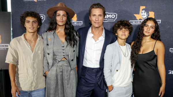 Matthew McConaughey and Wife Camila Alves Have Rare Outing With Kids GettyImages-2289954629
