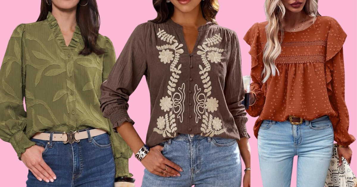 Bye, Batwings! These 17 Early-Fall Tops Cover Upper Arms Without Making You Sweat