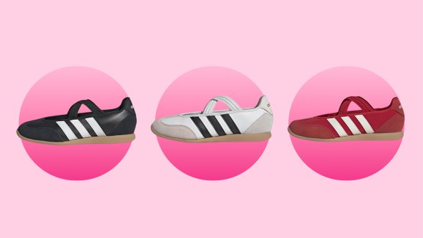 Adidas Barreda Mary Jane Sneakers in black, white and red
