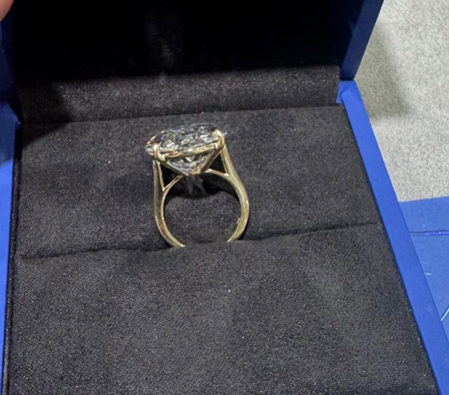 Post Malone Jeweler Shows Off His Immaculate 20 Carat Engagement Ring for Fiancee Christy Lee Band
