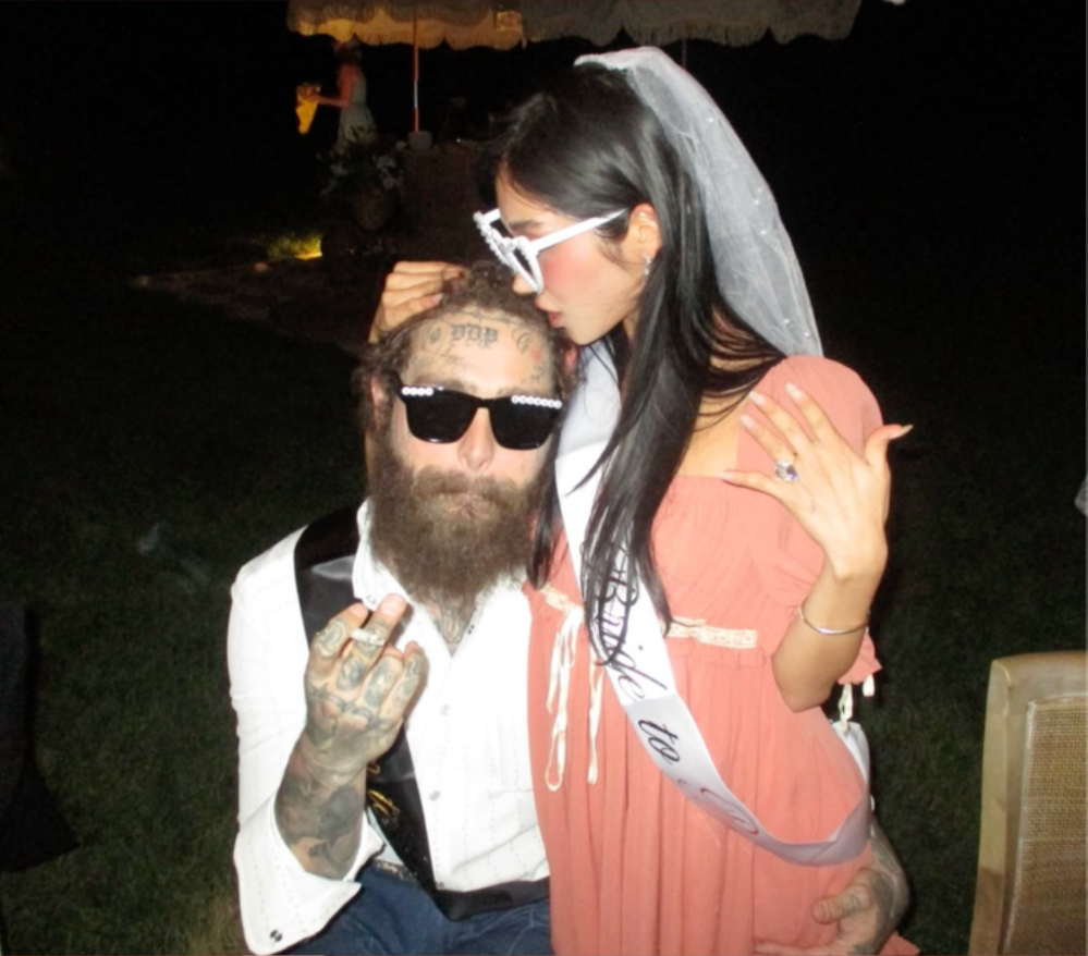 Post Malone and Christy Lee Are Engaged After Quietly Rekindling Their Romance See the Ring Close Up