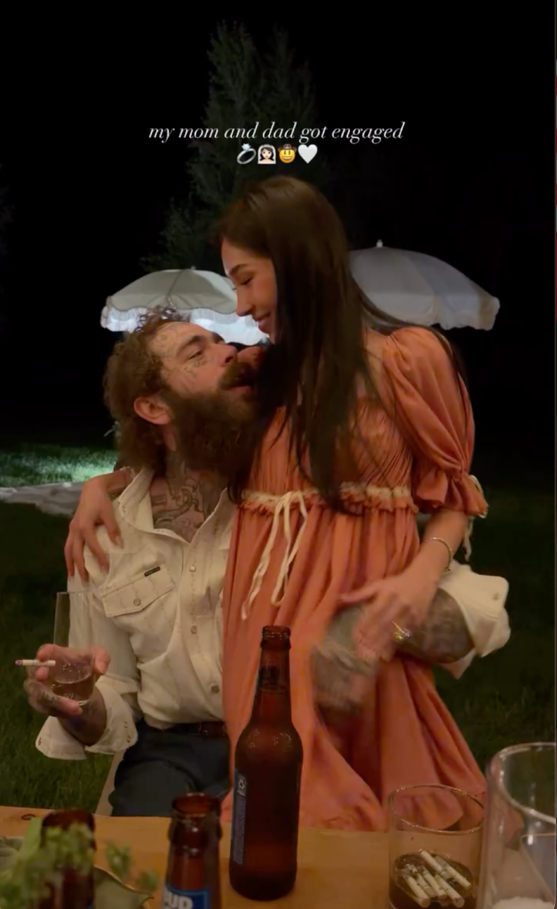 Post Malone and Christy Lee Are Engaged After Quietly Rekindling Their Romance See the Ring Dinner
