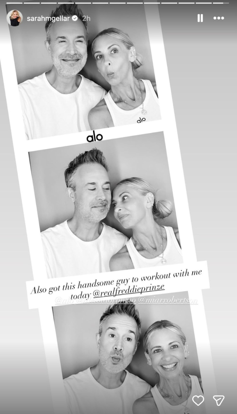 Sarah Michelle Gellar Gushes Over Handsome Freddie Prinze Jr as 90s Icons Cozy Up in Rare Photos IG