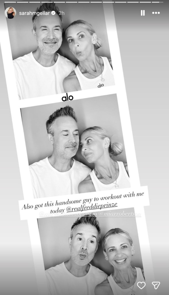Sarah Michelle Gellar Gushes Over Handsome Freddie Prinze Jr as 90s Icons Cozy Up in Rare Photos IG