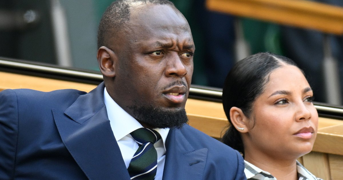 Usain Bolt and Kasi Bennett