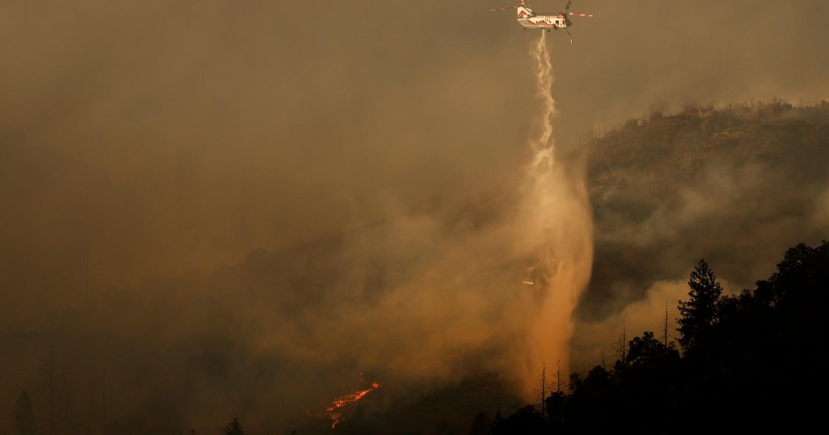 Spring Valley Fire California Winery Worker Allegedly Caused Napa Valley Fire