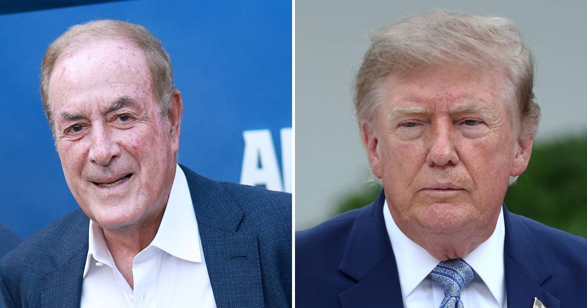 Al Michaels Makes Joke About President Donald Trump’s ‘Lake America’ During NFL Preseason Game Al Michaels Makes Joke About President Donald Trump’s ‘Lake America’ During NFL Preseason Game