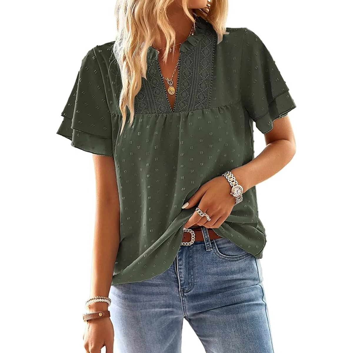 Falechay Womens Tops Boho