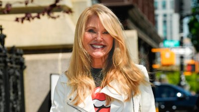 NEW YORK, NY - MAY 5: Christie Brinkley is seen at an announcement for the launch of the new "Rolling Stones" Album on May 5, 2026 in New York City. (Photo by XNY/Star Max/GC Images)