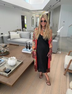 Jessica Simpson Sunbathes in Tiny Polka Dot Bikini on Luxe Summer Vacation