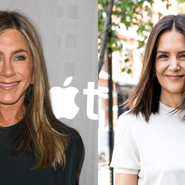 Jennifer Aniston and Katie Holmes
