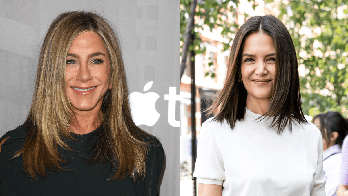 Jennifer Aniston and Katie Holmes