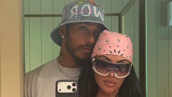 Kim Kardashian and Lewis Hamilton Wear Couple-Coordinated Look