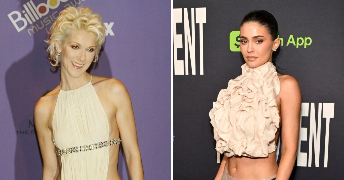Kylie Jenner’s Controversial Wedding Guest Dress Was Worn by Celine Dion in 2003 Kylie Jenner’s Controversial Wedding Guest Dress Was Worn by Celine Dion in 2003