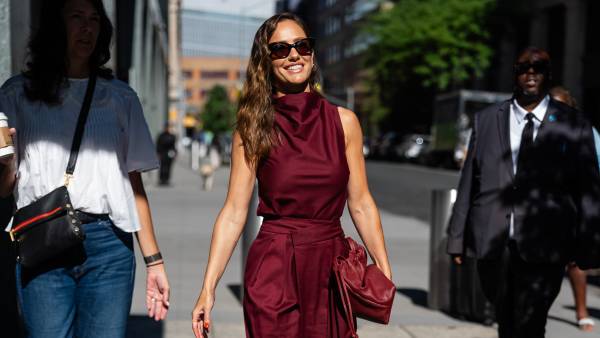 NEW YORK, NEW YORK - JULY 20: Minka Kelly is seen in Hudson Square on July 20, 2026 in New York City. (Photo by TheStewartofNY/GC Images)