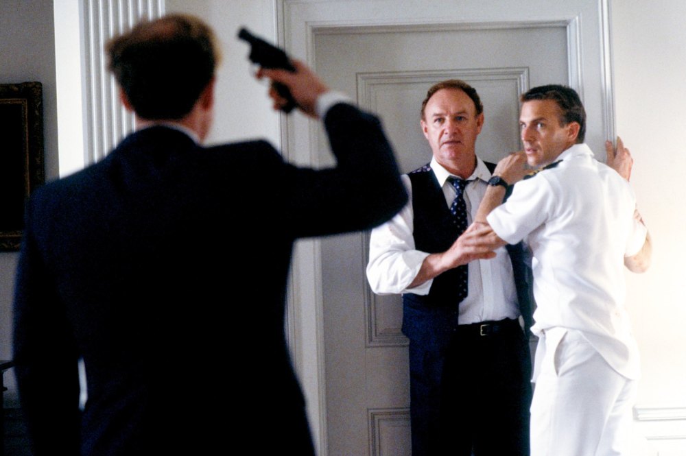 Gene Hackman and Kevin Costner in No Way Out