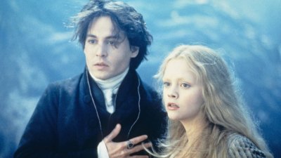 Johnny Depp and Christina Ricci in Sleepy Hollow