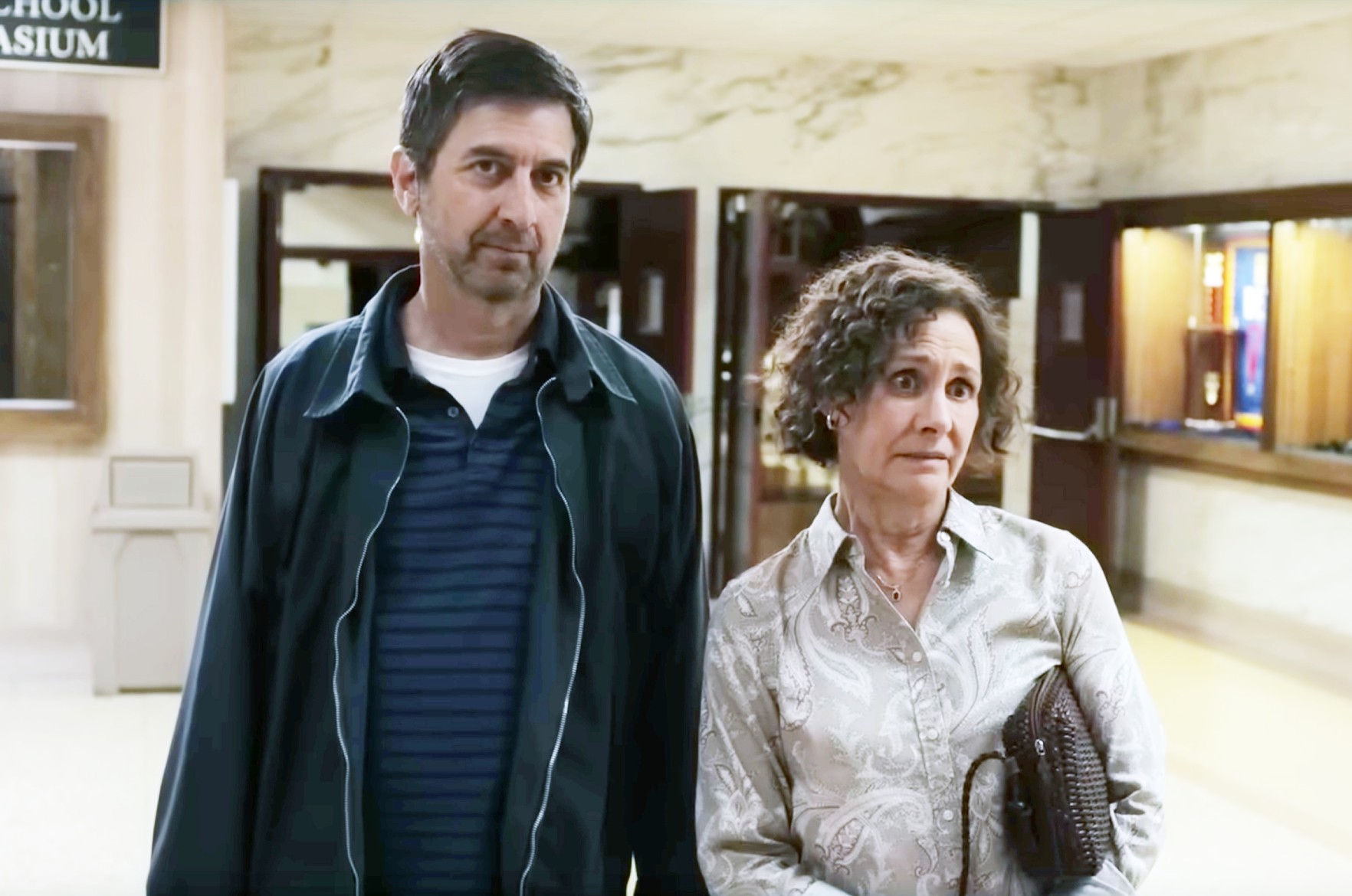 Ray Romano, Laurie Metcalf in Somewhere in Metcalf