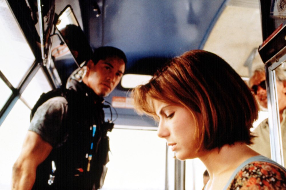 Keanu Reeves, Sandra Bullock in Speed