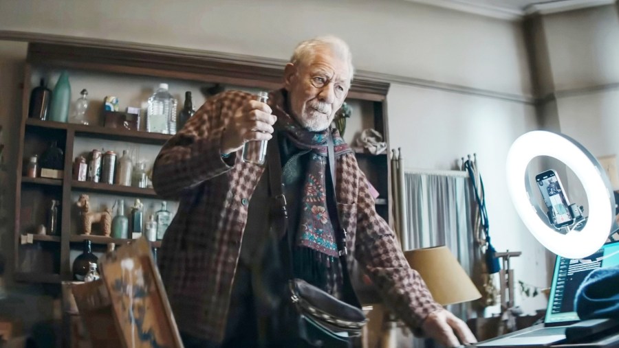 Ian McKellen in The Christophers