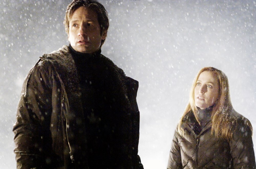 David Duchovny and Gillian Anderson in The X-Files: I Want to Believe