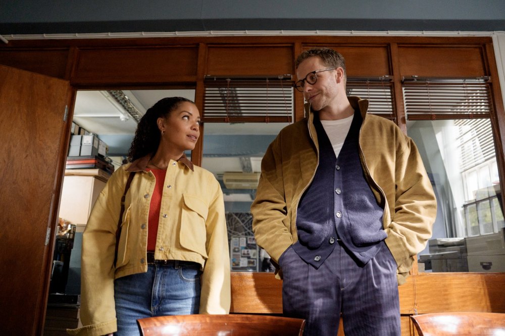 Antonia Thomas and Josh Dylan in Tommy & Tuppence