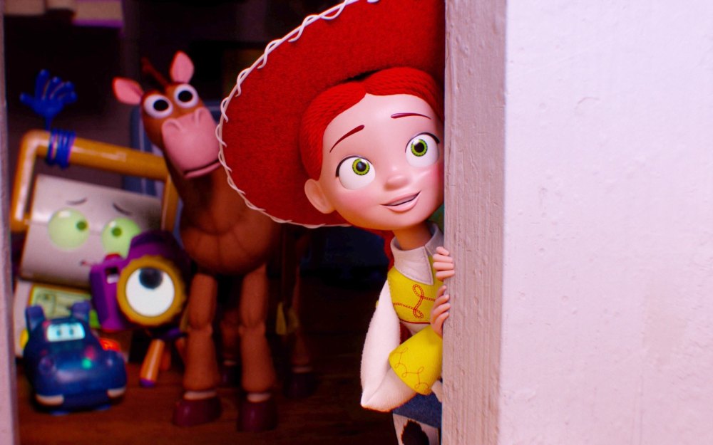 Smarty Pants (voice: Conan O'Brien), Atlas (voice: Craig Robinson), Snappy (voice: Shelby Rabara), Bullseye (voice: Alan Cumming), Jessie (voice: Joan Cusack) in Toy Story 5
