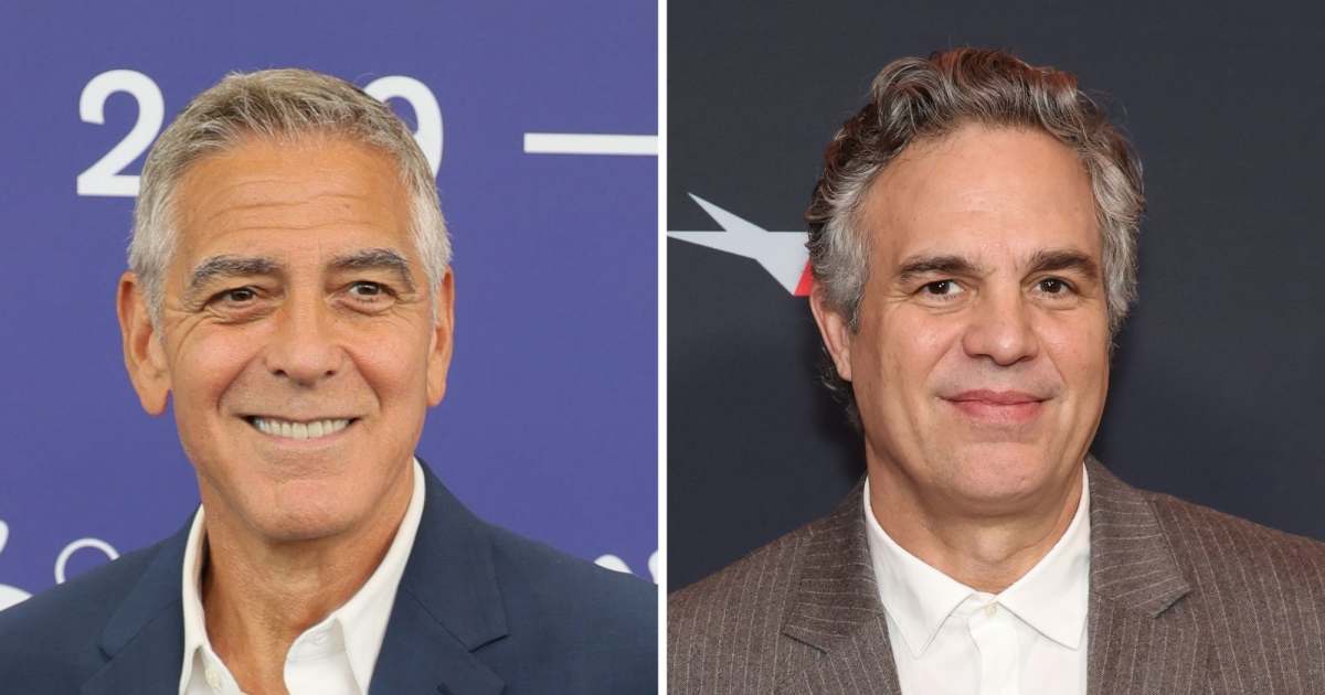Photo: Us Weekly George Clooney Défend Mark Ruffalo Face aux Accusations de Paramount