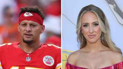 Patrick Mahomes Kisses Wife Brittany Before His 1st NFL Game After Injury