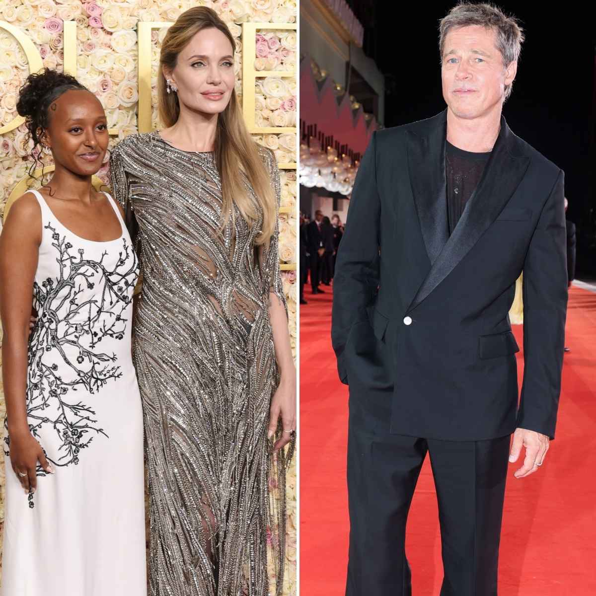 Angelina Jolie and Brad Pitts Daughter Zahara Legally Drops Dads Last Name