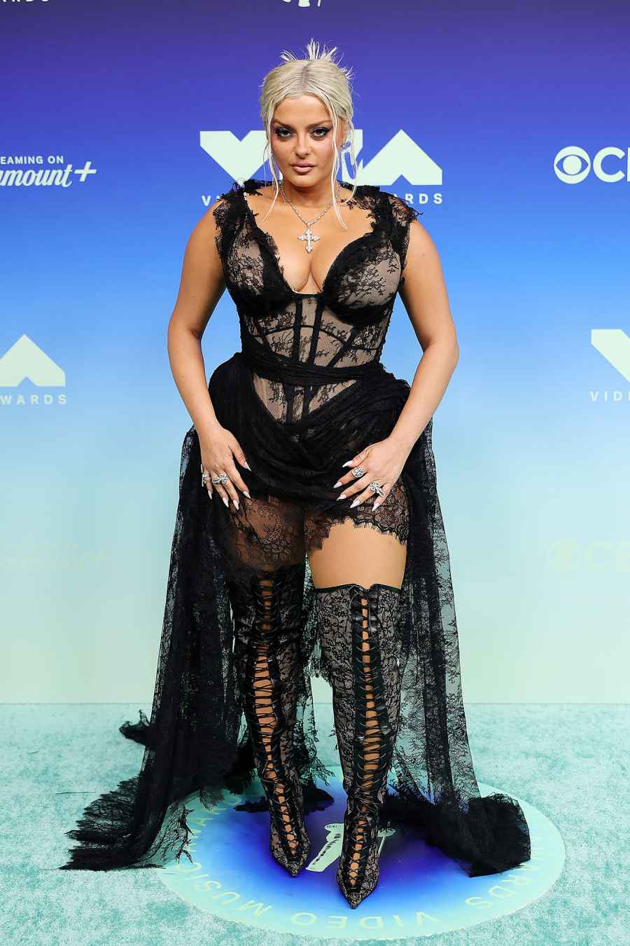 Bebe Rexha All the Goth Glam Moments at the 2026 VMAs Arrival Red Carpet 2026 MTV Video Music Awards