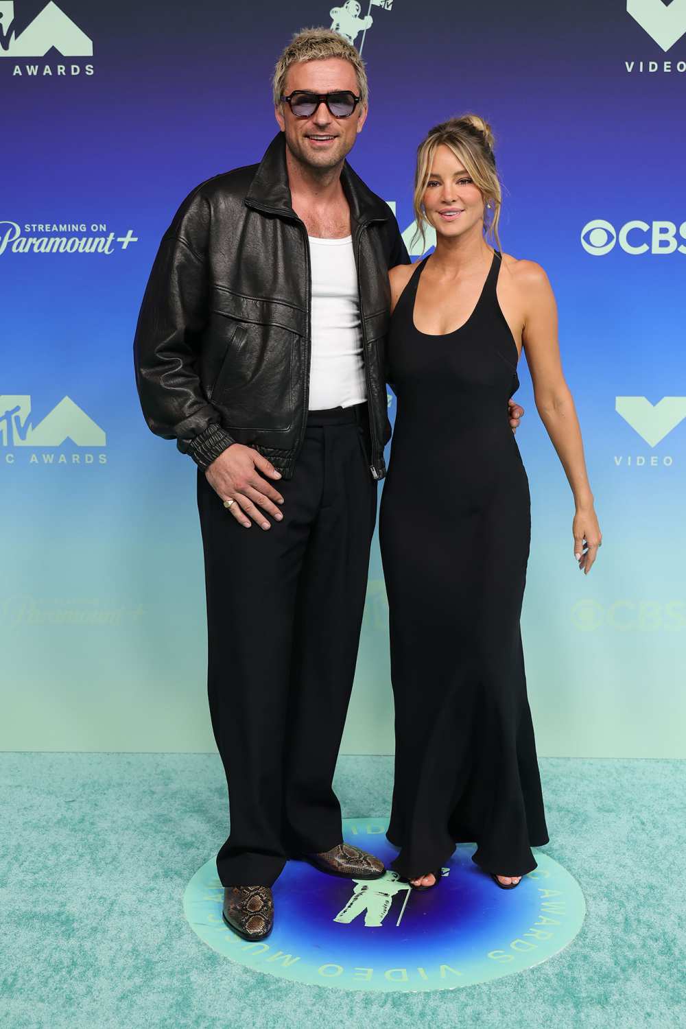 Brandon Sklenar and Hassie Harrison Arrival Red Carpet 2026 MTV Video Music Awards
